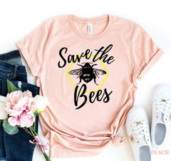 Save The Bees T-shirt - VirtuousWares:Global