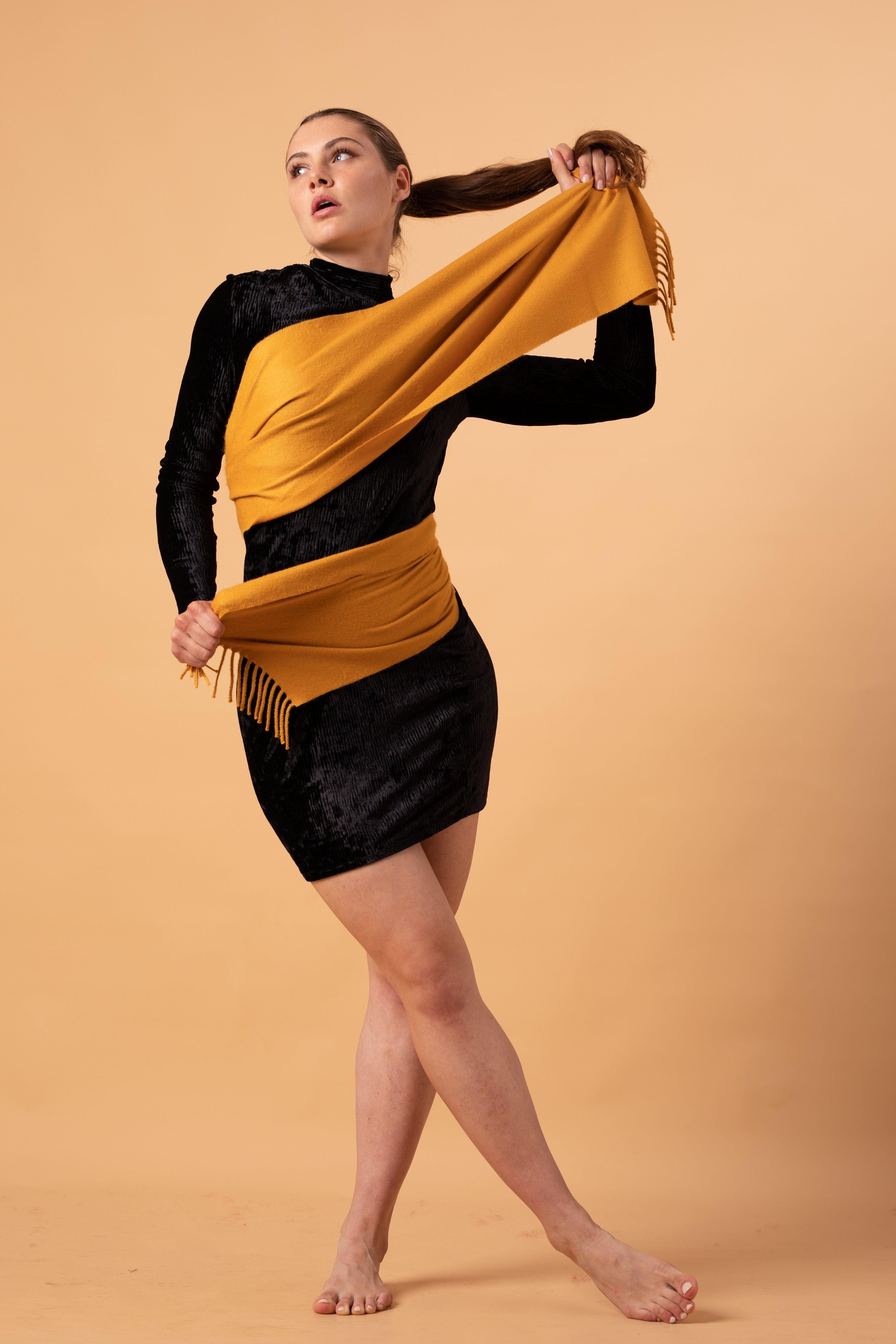 Scarf 100% Royal alpaca. The warmest, elegant and softest scarf! - VirtuousWares:Global