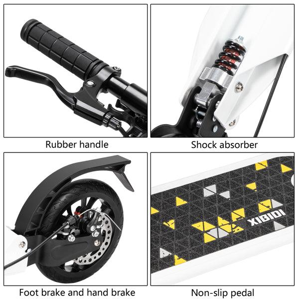 Scooter 3 Height Adjustable Easy Folding Double Shock Absorber - VirtuousWares:Global