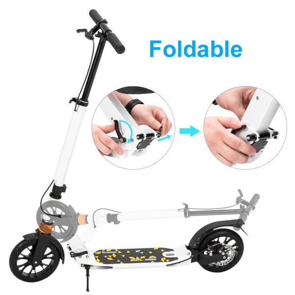 Scooter 3 Height Adjustable Easy Folding Double Shock Absorber - VirtuousWares:Global