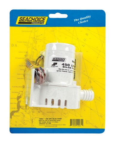 Seachoice 19261 450 GPH 0.75 in. Bilge Pump - VirtuousWares:Global