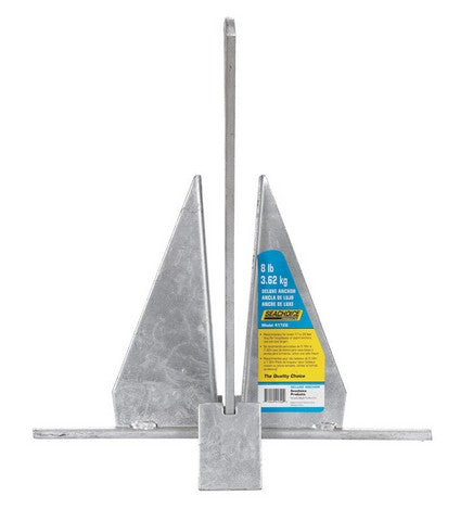 Seachoice 41720 Hot Dipped Galvanized Deluxe Anchor - VirtuousWares:Global