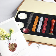 Sealing Wax Stamps Sea Horse Retro Wood Stamp Wax Seal - VirtuousWares:Global