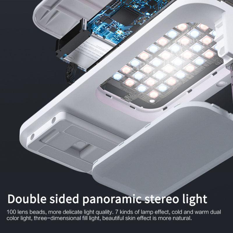 Selfie Portable Mobile Phone Holder With Light - VirtuousWares:Global
