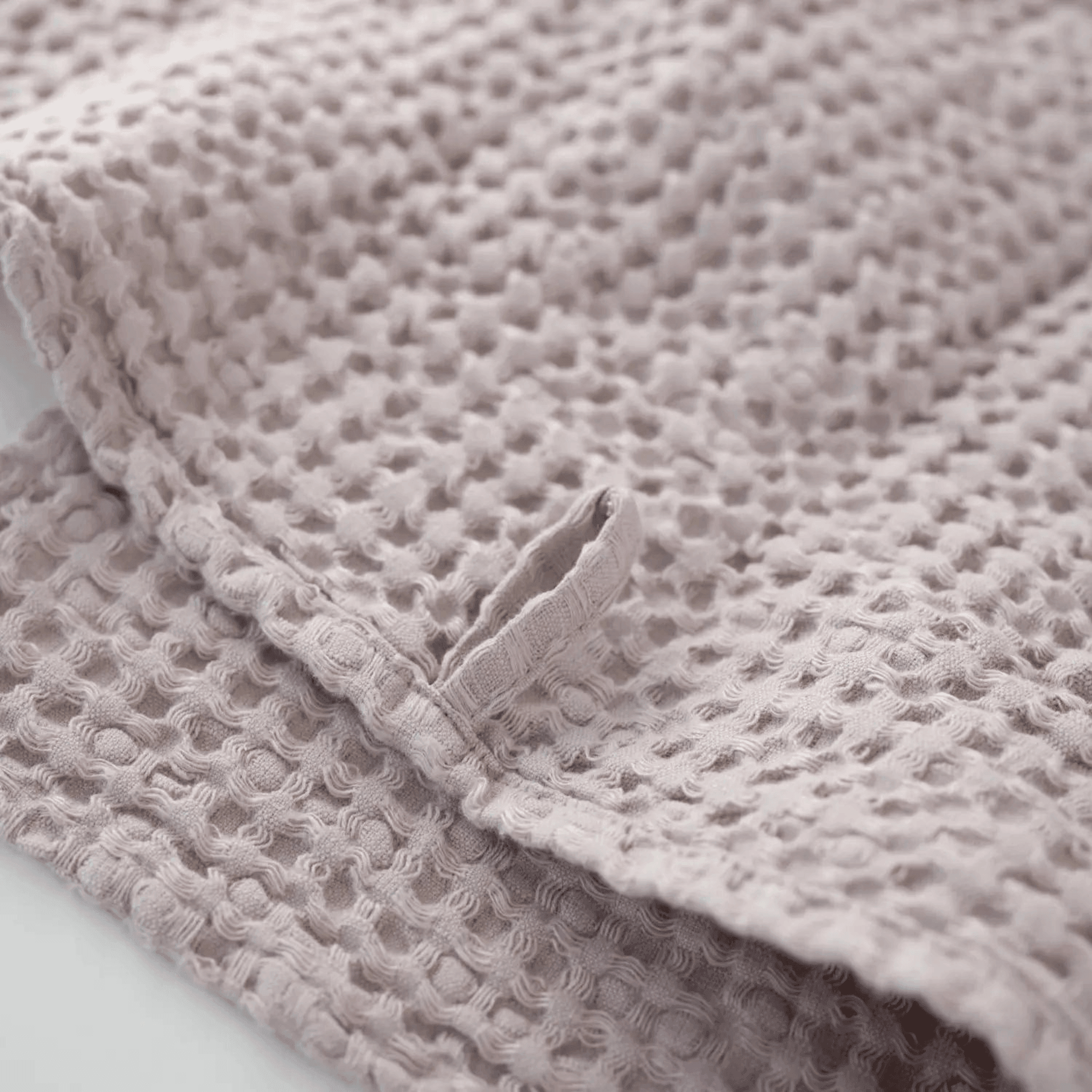 Set 3-pack våfflade linnehanddukar - Powder - VirtuousWares:Global