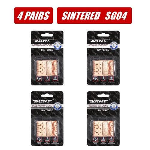 SG04 Sintered Disc Brake Pad for NUTT 4-Piston Hydraulic Disc Brake On - VirtuousWares:Global