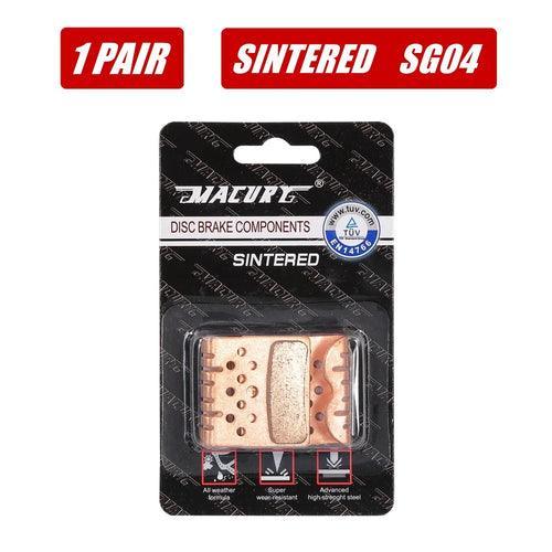 SG04 Sintered Disc Brake Pad for NUTT 4-Piston Hydraulic Disc Brake On - VirtuousWares:Global