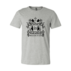 She Is Strong Shirt - VirtuousWares:Global