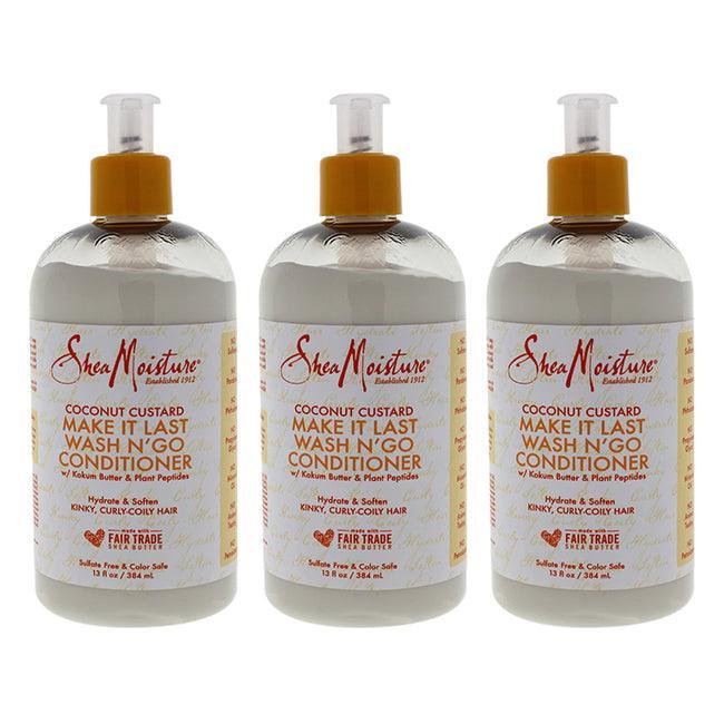 Shea Moisture K0001001 13 oz Unisex Coconut Custard Make It Last Wash - VirtuousWares:Global