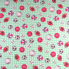 SheetWorld Fitted Bassinet Sheet - 100% Cotton Flannel - Sports Green - VirtuousWares:Global