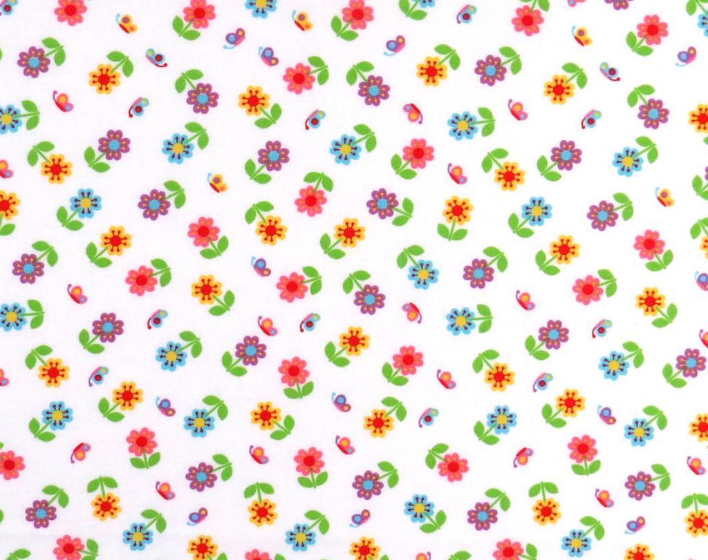SheetWorld Fitted Cradle Sheet - 100% Cotton Woven - Colorful Roses, - VirtuousWares:Global