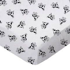 SheetWorld Fitted Cradle Sheet - 100% Cotton Woven - Doggies, Made In - VirtuousWares:Global