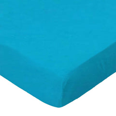 SheetWorld Fitted Cradle Sheet - 100% Cotton Woven - Turquoise Woven, - VirtuousWares:Global