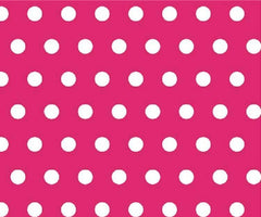 SheetWorld Fitted Crib Sheet - 100% Cotton Woven - Polka Dots Hot - VirtuousWares:Global