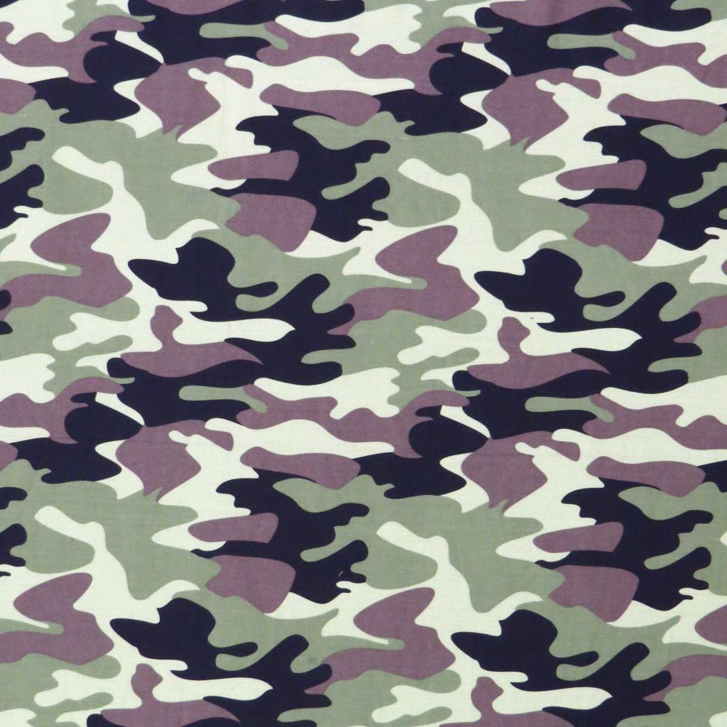 SheetWorld Fitted Crib Sheet Set - 100% Cotton Woven - Camo, Made In - VirtuousWares:Global