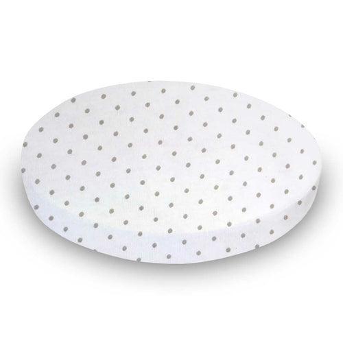 SheetWorld Fitted Oval Crib Sheet Fits Stokke Mini - 100% Cotton - VirtuousWares:Global