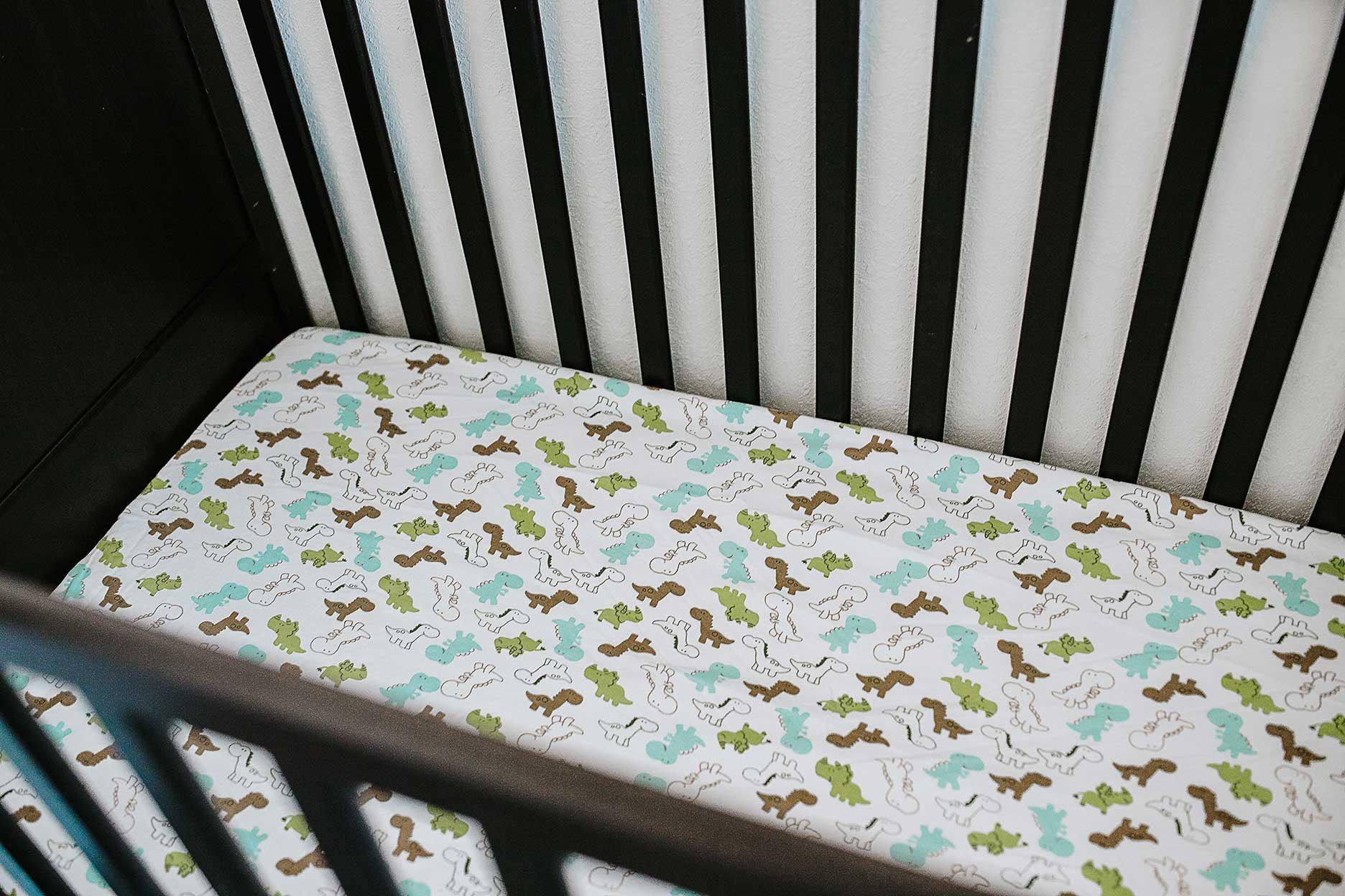 SheetWorld Fitted Oval Crib Sheet Fits Stokke Mini - 100% Cotton - VirtuousWares:Global