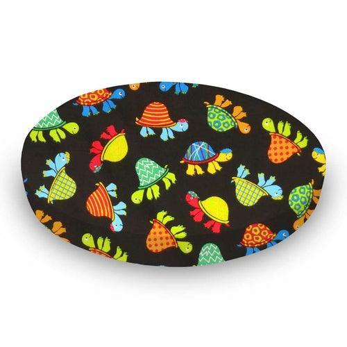 SheetWorld Fitted Oval Crib Sheet Fits Stokke Mini - 100% Cotton Woven - VirtuousWares:Global