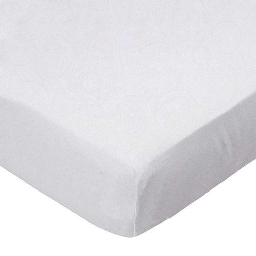 SheetWorld Fitted Portable Mini Crib Sheet - 100% Cotton Woven - White - VirtuousWares:Global