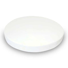 SheetWorld Fitted Round Crib Sheet - 100% Cotton Woven - Solid Ivory - VirtuousWares:Global