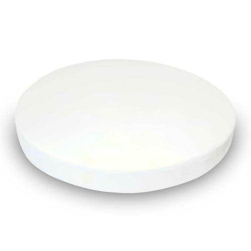 SheetWorld Fitted Round Crib Sheet - 100% Cotton Woven - Solid Ivory - VirtuousWares:Global