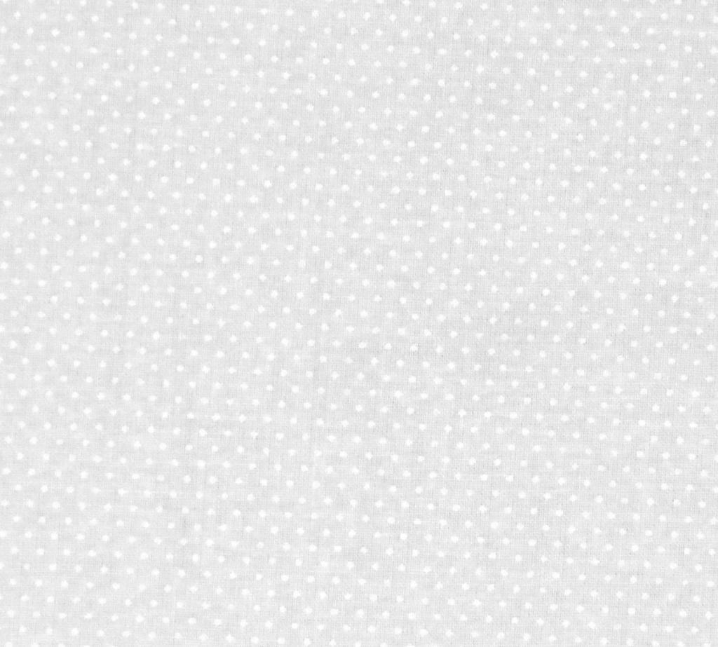 SheetWorld Fitted Round Crib Sheet - 100% Cotton Woven - White On - VirtuousWares:Global