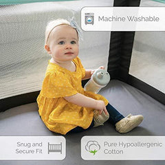 SheetWorld Fitted Square Play Yard Sheet Fits Joovy - 100% Cotton - VirtuousWares:Global