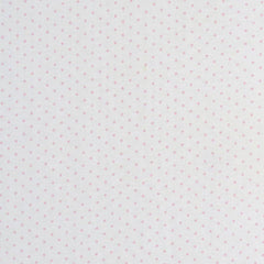 SheetWorld Fitted Youth Bed Sheet - 100% Cotton Jersey - Pink Pindot, - VirtuousWares:Global