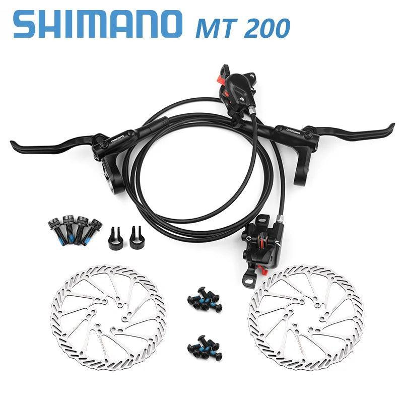 Shimano BR BL MT200 Bicycle Hydraulic Brake 800/1350/1450mm MTB Hydraulic Disc Brake Mountain Bike Upgrade MT315 Bike Parts - VirtuousWares:Global