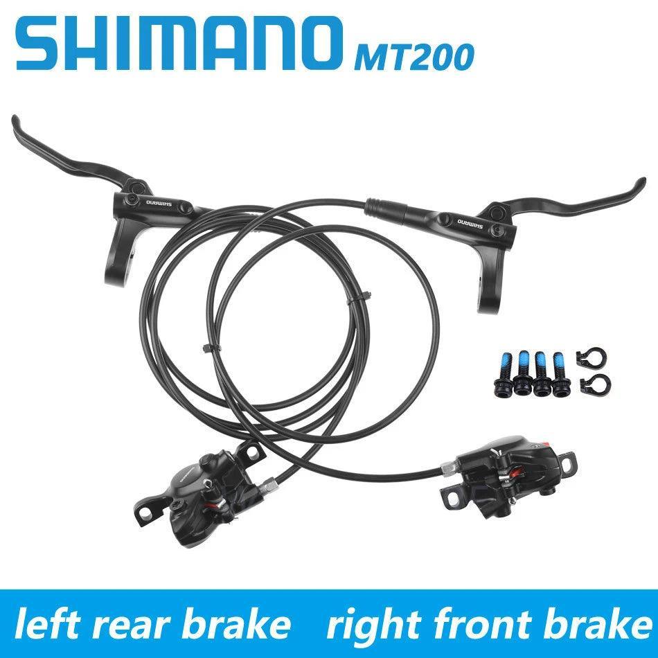 Shimano BR BL MT200 Bicycle Hydraulic Brake 800/1350/1450mm MTB Hydraulic Disc Brake Mountain Bike Upgrade MT315 Bike Parts - VirtuousWares:Global