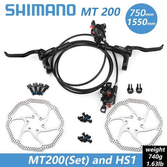 Shimano BR BL MT200 Bicycle Hydraulic Brake 800/1350/1450mm MTB Hydraulic Disc Brake Mountain Bike Upgrade MT315 Bike Parts - VirtuousWares:Global