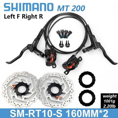 Shimano BR BL MT200 Bicycle Hydraulic Brake 800/1350/1450mm MTB Hydraulic Disc Brake Mountain Bike Upgrade MT315 Bike Parts - VirtuousWares:Global