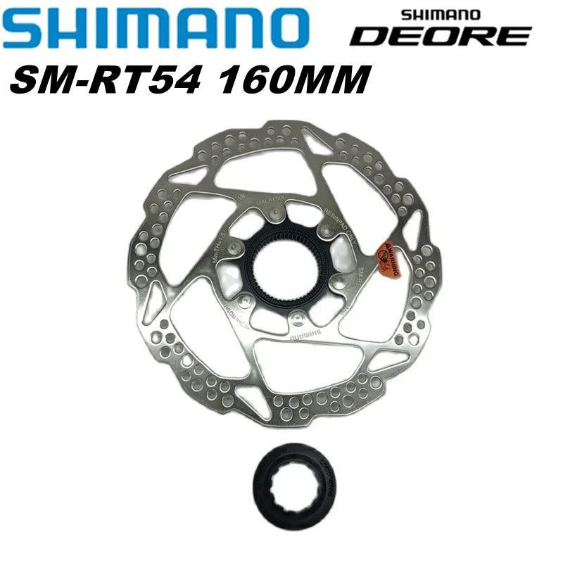 Shimano Deore SM RT54 160mm 180mm Centerlock Disc Brake Rotor Mountain Bike Bicycle Parts RT54 XT SLX DEORE MTB Bike - VirtuousWares:Global