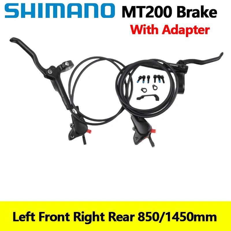 Shimano MT200 BR Left Front 800MM 850MM Right Rear 1450MM 1550MM MTB - VirtuousWares:Global