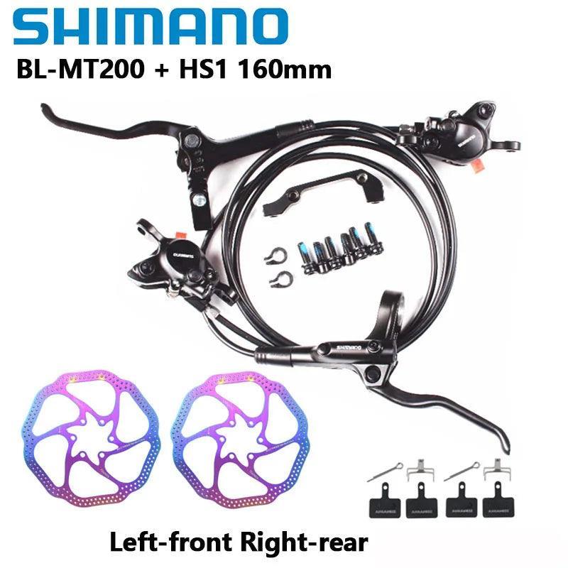 Shimano MT200 Brake BL BR MTB E-bike Hydraulic Disc Brake Bicycle Electric Bike Brake Left Front Right Rear Brake - VirtuousWares:Global