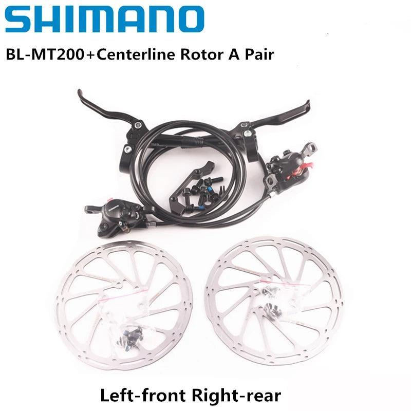 Shimano MT200 Brake BL BR MTB E-bike Hydraulic Disc Brake Bicycle Electric Bike Brake Left Front Right Rear Brake - VirtuousWares:Global