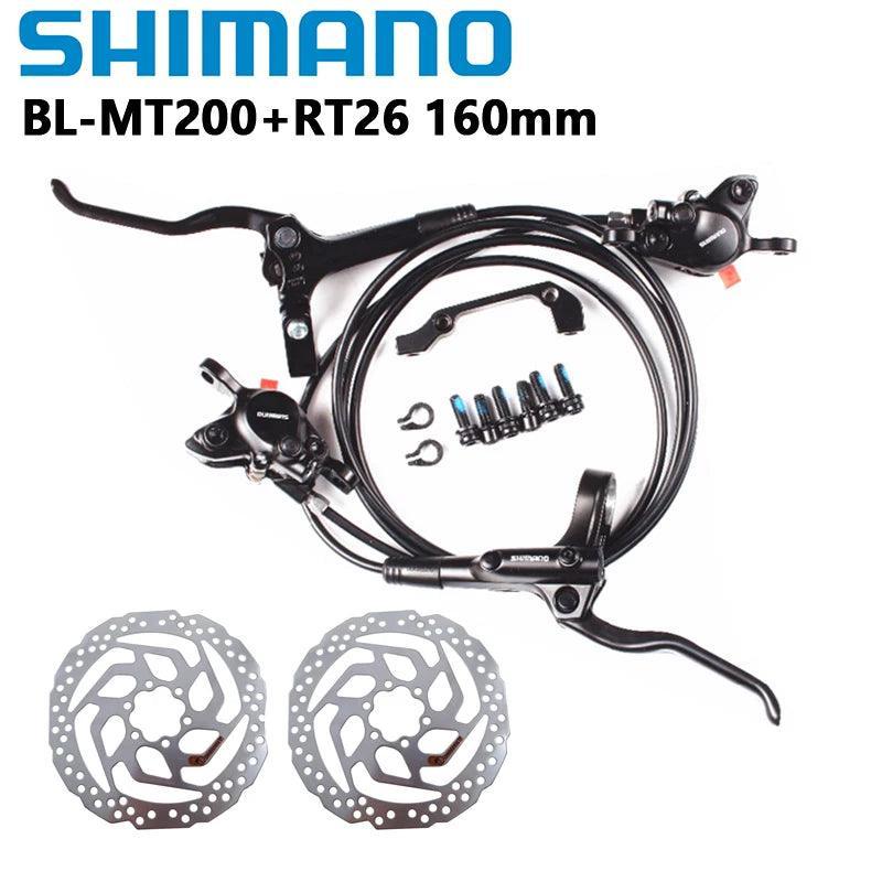 Shimano MT200 Brake BL BR MTB E-bike Hydraulic Disc Brake Bicycle Electric Bike Brake Left Front Right Rear Brake - VirtuousWares:Global