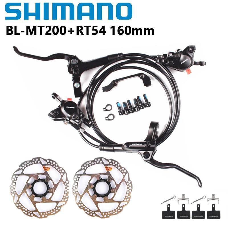Shimano MT200 Brake BL BR MTB E-bike Hydraulic Disc Brake Bicycle Electric Bike Brake Left Front Right Rear Brake - VirtuousWares:Global