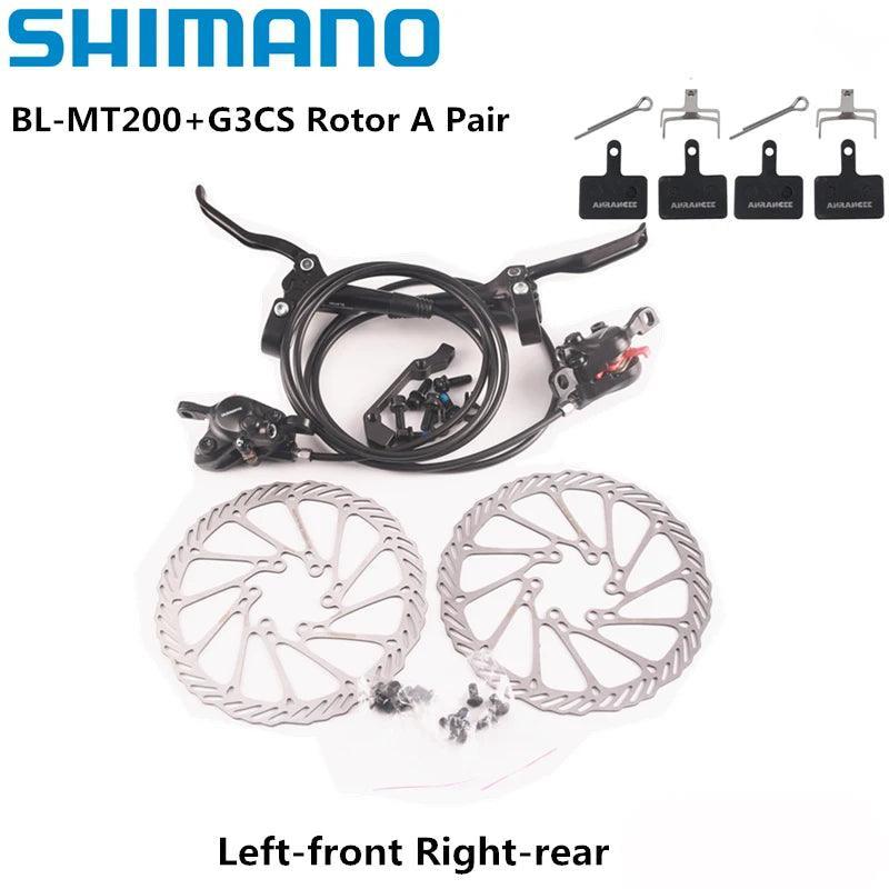 Shimano MT200 Brake BL BR MTB E-bike Hydraulic Disc Brake Bicycle Electric Bike Brake Left Front Right Rear Brake - VirtuousWares:Global