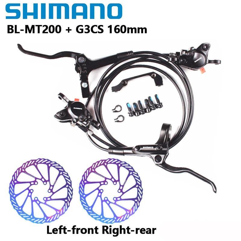 Shimano MT200 Brake BL BR MTB E-bike Hydraulic Disc Brake Bicycle Electric Bike Brake Left Front Right Rear Brake - VirtuousWares:Global