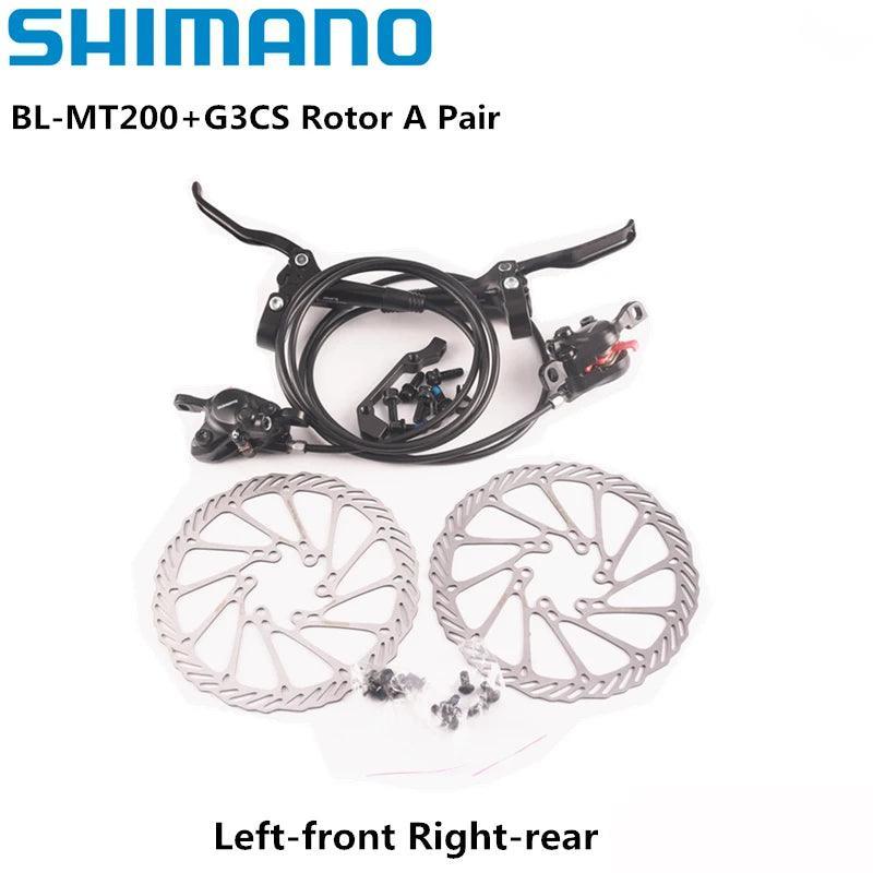 Shimano MT200 Brake BL BR MTB E-bike Hydraulic Disc Brake Bicycle Electric Bike Brake Left Front Right Rear Brake - VirtuousWares:Global