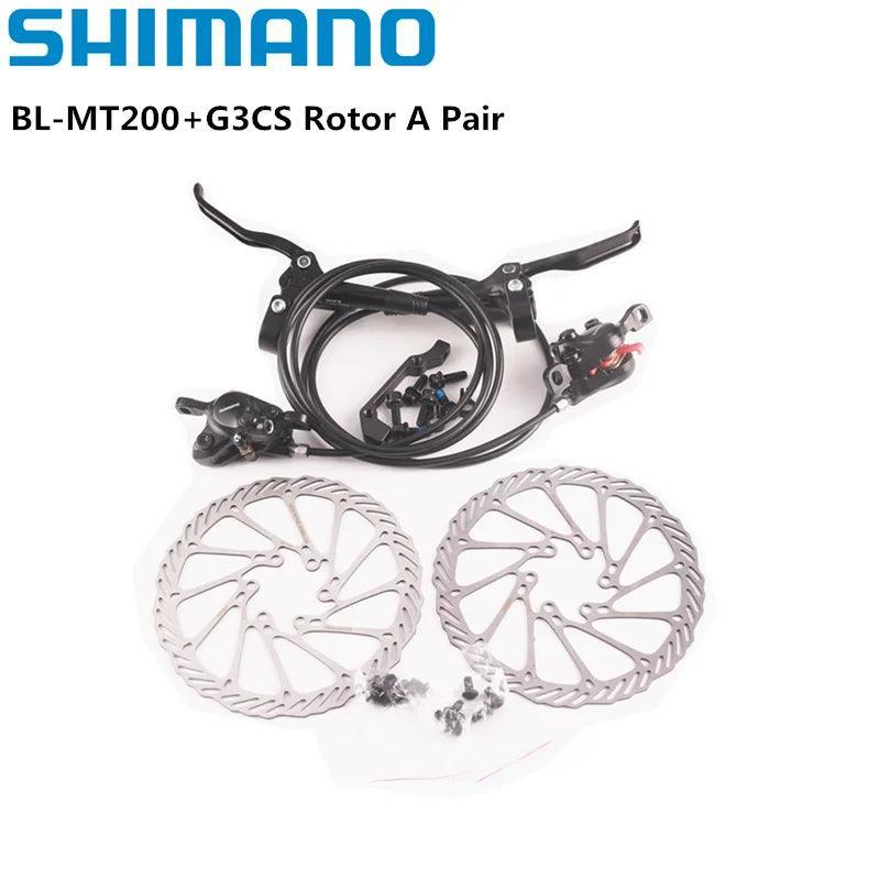 Shimano MT200 Brake BL BR MTB E-bike Hydraulic Disc Brake Bicycle Electric Bike Brake Left Front Right Rear Brake - VirtuousWares:Global