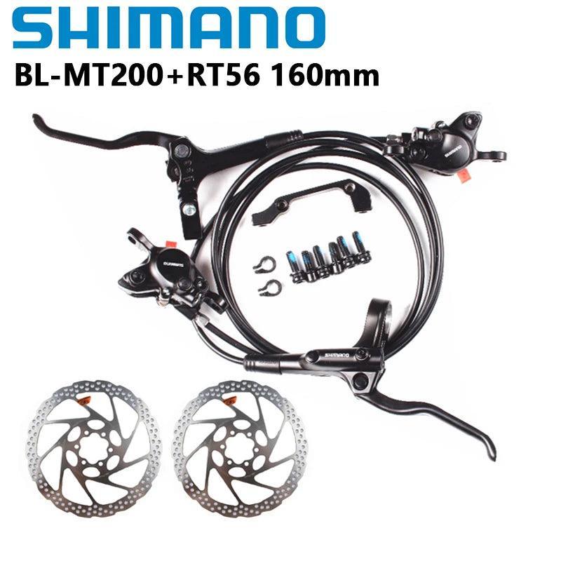 Shimano MT200 Brake BL BR MTB E-bike Hydraulic Disc Brake Bicycle Electric Bike Brake Left Front Right Rear Brake - VirtuousWares:Global