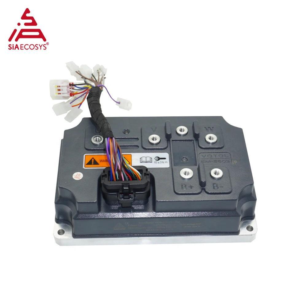 SiAECOSYS/VOTOL Programmable EM260SGTP 72V Rated 250A Peak 600A Controller for Electric Scooter E-Motorcycle - VirtuousWares:Global
