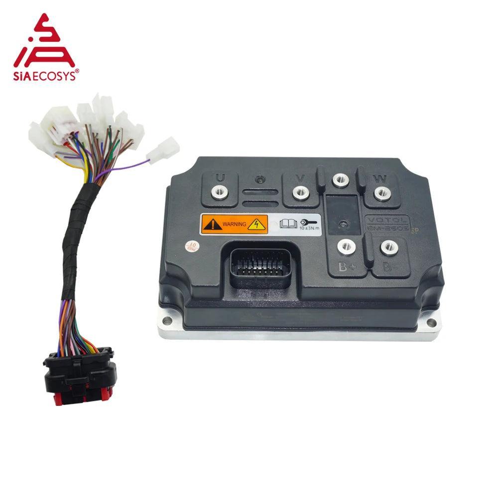 SiAECOSYS/VOTOL Programmable EM260SGTP 72V Rated 250A Peak 600A Controller for Electric Scooter E-Motorcycle - VirtuousWares:Global