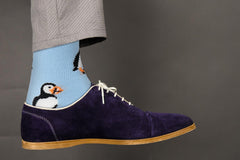 Sick Socks – Puffin – Exotic Animals Casual Dress Socks - VirtuousWares:Global