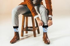 Sick Socks – Puffin – Exotic Animals Casual Dress Socks - VirtuousWares:Global