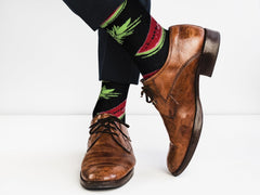 Sick Socks – Watermelon – Favorite Foods Casual Dress Socks - VirtuousWares:Global