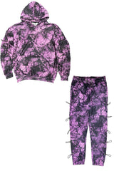 Side Toggle Tye Dye Sweat Set - VirtuousWares:Global