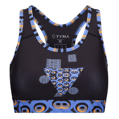 Siefay on Blue Butiful/Vibrant Sports Bra - VirtuousWares:Global